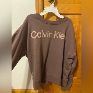 Calvin Klein, light purple, long sleeve